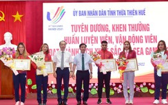 Thừa Thiên Huế trao thưởng “khủng” VĐV đoạt huy chương tại SEA Games 31