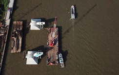 Xử lý thế nào với 40% kết cấu vòm thép còn lại của cầu Trần Hoàng Na?