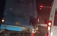 Tai nạn trên cao tốc TP.HCM - Trung Lương, 3 người bị thương