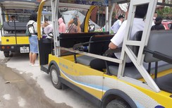 Ngăn hiểm họa từ xe điện chở khách du lịch