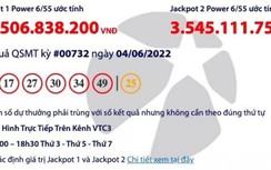Kết quả xổ số Vietlott 4/6: Ai may mắn “ẵm” giải khủng hơn 70 tỷ?