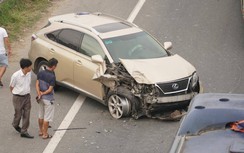 Tài xế Lexus ủi xe Fortuner văng khỏi Đại lộ Thăng Long đã ra trình diện