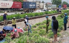 Đi lối tự mở qua đường sắt, nam thanh niên Hải Dương bị tàu đâm tử vong