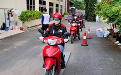 Sôi động buổi tập huấn lái xe an toàn ở trường Đại học Sư phạm TP.HCM