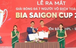 Giải bóng đá 7 người vô địch toàn quốc mở rộng quy mô, có nghĩa cử cao đẹp