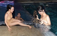 "Hết hồn" với loạt ảnh của sao Việt trong đám cưới Minh Hằng