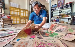 Gần 50 năm sưu tầm báo giấy, gìn giữ như báu vật
