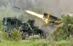 Pháo phản lực của Đài Loan phát nổ khi đang tập trận