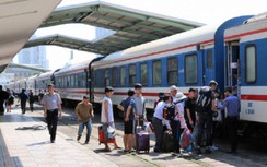 Đường sắt tiếp tục tăng nhiều tàu du lịch các tuyến phía Nam