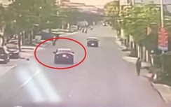 "Xe điên" náo loạn gây tai nạn ở Ninh Bình