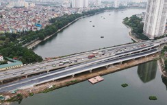 Phân luồng đường VĐ3 đoạn qua hồ Linh Đàm, phương tiện đi lại thế nào?