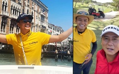 Clip: Hồng Đăng, Hồ Hoài Anh sung sướng khi chơi golf ở Tây Ban Nha