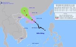 Bão số 1 giật cấp 14 đang hướng gần Quảng Ninh, Bắc Bộ mưa lớn