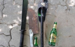 Truy xét nhóm đối tượng "ôm" bom xăng, dao phóng lợn hỗn chiến tại chung cư