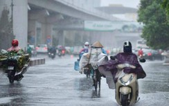 Thời tiết (5/7): Dự báo mưa dông các quận nội thành Hà Nội