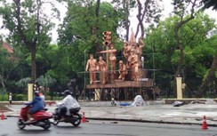 Tượng đài Cảnh sát giao thông và PCCC ở công viên Thống Nhất gây tranh cãi