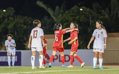 Hạ đẹp Lào, tuyển nữ Việt Nam vươn lên ngôi nhì bảng B giải AFF Cup nữ 2022