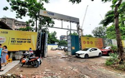 Cận cảnh sự "bất động" tại khu "đất vàng" xây trụ sở Ngân hàng SHB