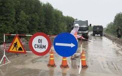 Đốc thúc tiến độ thi công dự án chống ngập đường Hồ Chí Minh qua Cà Mau