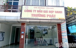 Yên Bái: Bắt tạm giam Chủ tịch một công ty đấu giá