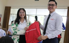 Tưng bừng buổi tập huấn ATGT ở trường Cao đẳng Sư phạm Trung ương