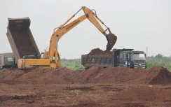 Gần 1.500 cán bộ, công nhân ngày đêm thi công sân bay Long Thành