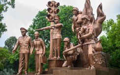 Khánh thành tượng đài CSGT và PCCC trên phố Hà Nội