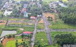 Cận cảnh hàng ngàn tỷ "đắp chiếu" theo dự án phân lô quanh ngoại ô Hà Nội
