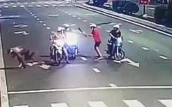 Truy tìm thủ phạm chém người lúc rạng sáng khi dừng đèn đỏ