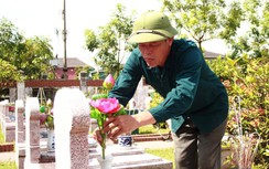 Con thay cha tri ân đồng đội chốn linh thiêng