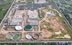 Cận cảnh nhà máy nước mặt Sông Hồng chậm tiến độ