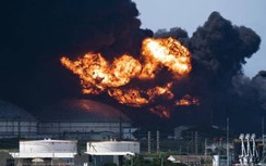 Bể chứa dầu thứ 3 của Cuba bị sập, nhà máy điện lớn nhất dừng hoạt động