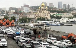 Ô tô cũ từ Nhật bất ngờ ồ ạt nhập khẩu vào Nga