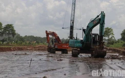 3 nhà thầu bị cảnh cáo chậm tiến độ thi công tuyến tránh TP Long Xuyên