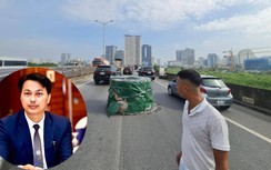 Xe tải làm rơi cuộn thép ở vành đai 3: Tài xế có thể bị phạt thế nào?