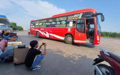 Biến cây xăng, hành lang cao tốc Hà Nội-Bắc Giang thành điểm tập kết xe dù