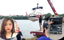 Cận cảnh đội cứu hộ sử dụng camera tìm kiếm thiếu nữ mất tích ở Hà Nội