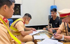 Tài xế xe tải không bằng lái, dương tính với ma túy thản nhiên lên cao tốc