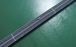 Ngắm cao tốc Vân Đồn - Móng Cái tuyệt đẹp từ trên cao