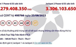 Kết quả xổ số Vietlott 23/8: Ai may mắn trúng hơn 55 tỷ đồng?