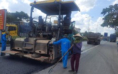 QL1 qua Quảng Trị xuất hiện hư hỏng đang được sửa chữa ra sao?