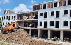 Thái Bình: Tháo dỡ nhiều căn biệt thự "mọc" trái phép trên đất nông nghiệp
