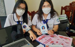 Độc đáo sản phẩm sáng tạo chống xâm hại của hai nữ sinh vùng quê