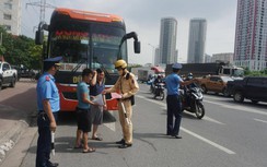 Liên ngành Hà Nội ra quân, xử lý nhiều xe nhồi nhét khách trước kỳ nghỉ 2/9