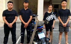 Bắt 8 thanh niên chạy xe tốc độ cao hỗn chiến trong đêm ở Hải Phòng