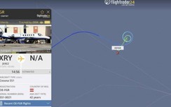 Một máy bay tư nhân gặp sự cố khiến loạt chiến cơ phải theo sau giám sát