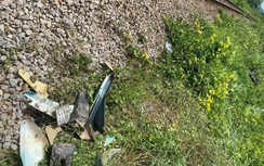 Đâm vào tàu hỏa, người đàn ông đi xe máy tử vong thương tâm