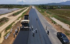 Hình ảnh mới nhất công trường thi công cao tốc Vĩnh Hảo - Phan Thiết