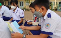 Cần Thơ: Tuyên truyền Luật GTĐT nội địa cho học sinh đi phà đến trường