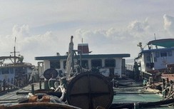 Trục vớt thành công tàu chở hơn 1.000 tấn dầu bị chìm ở biển Thái Bình